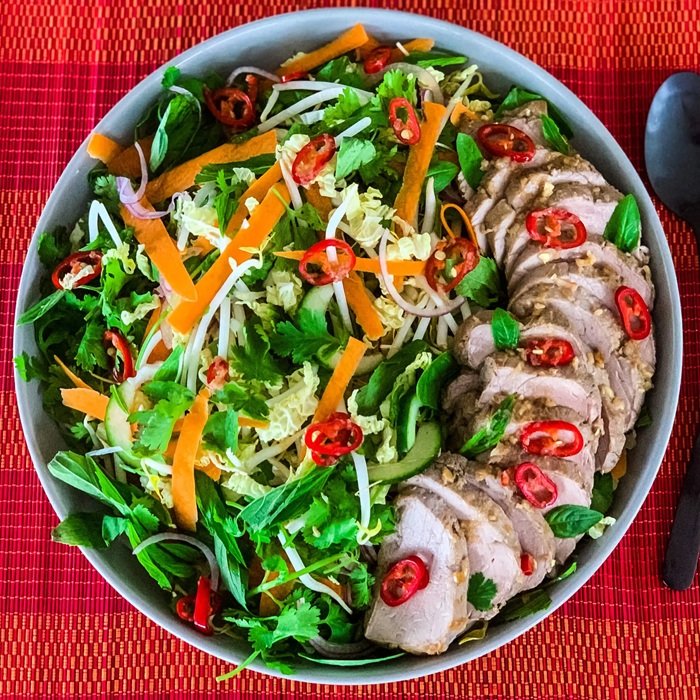 Salade vietnamienne au porc