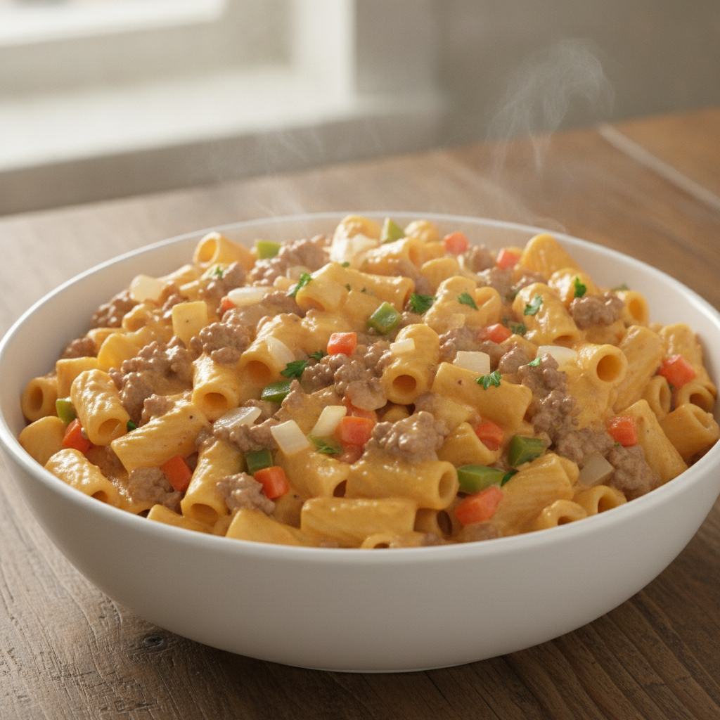 Cheeseburger Pasta