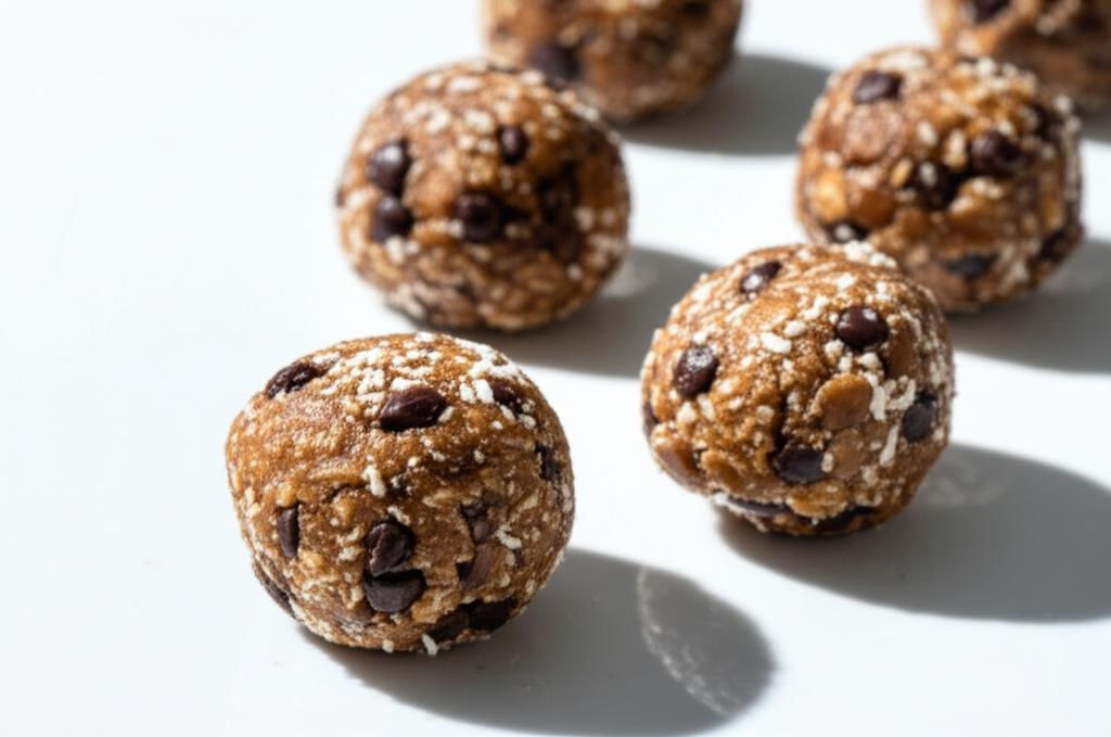 Bouchées Énergétiques Chocolat et Beurre de Cacahuète