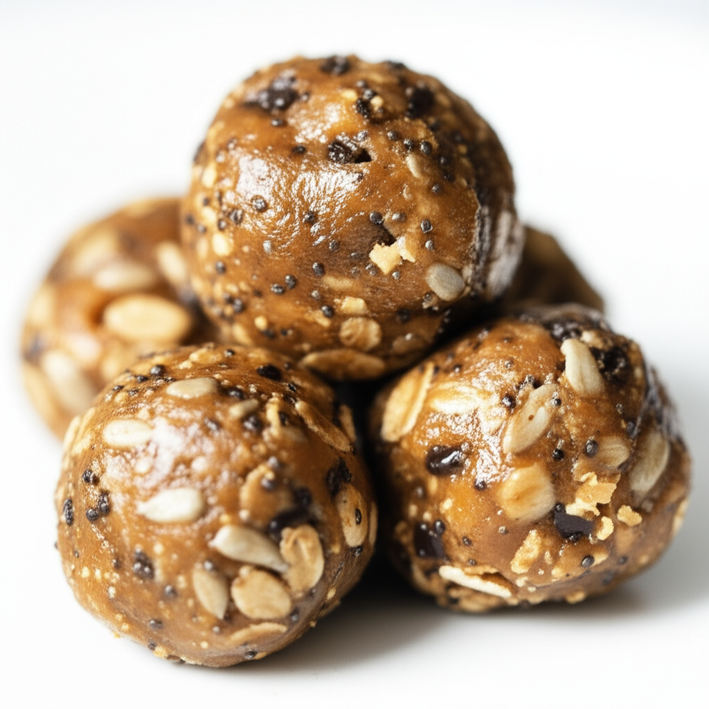 Boules d'énergie banane, dattes & FiberWise